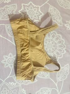 Comfy Beige Sports Bra