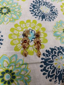 Beautiful Stone Studded Earrings New