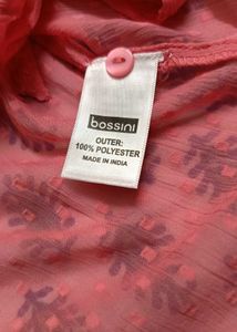 Bossini Layered Tie-Up Hem Top With Camisole
