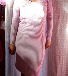 Ribbed Knit Bodycon Dress