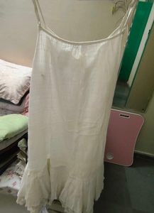 White Babydoll Slip Dress