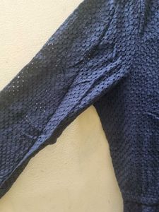 BOSSINI BLUE SCIFFI DRESS