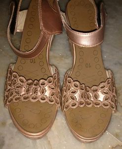 Elegant Rose Gold Sandals 38, 29, 40 Can Wear It