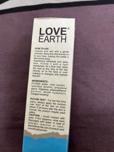 Love Earth Collagen Booster Toner