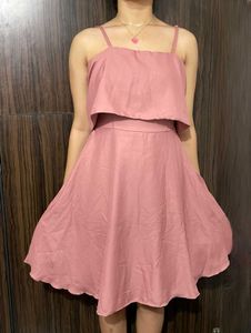 Pink Flare Dress
