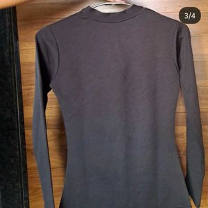 Black Long Sleeve Top