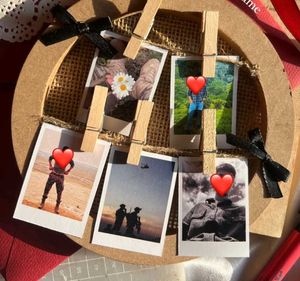 Ring Frame With Polaroid