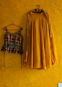 Mustard Yellow  dress