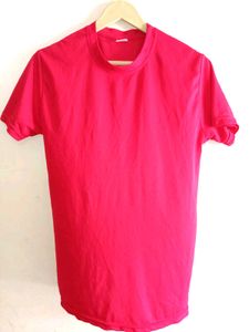 T Shirts Solid Mean Neck Round For Boys.