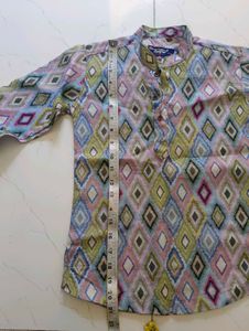 Patterned Men's Casual Shirt