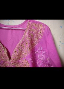 Cotton Pink Kurti