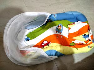 New Unused Babyhug Baby BED With Net