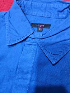 Men's Blue Casual Shirt