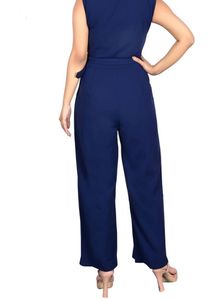 Elegant Navy Blue Jumpsuit