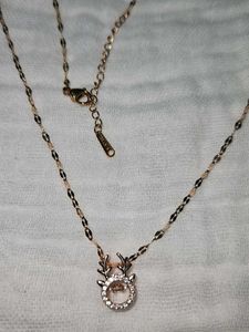 Rosegold Anti Tarnish Chain Pendant @150