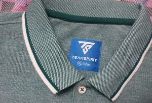 Team Spirit Collar Neck Polo Tshirt