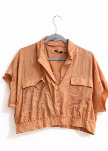 Peach Short Sleeve Shirt