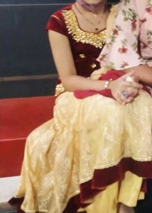 Festive Girls' Ethnic Set