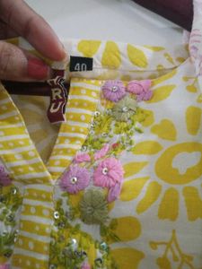 Beautiful and elegant Floral Kurta Set