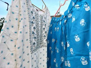 Embroidered Straight Elegant Kurta Set