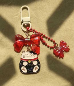₊✩‧₊˚౨ৎ˚₊✩ Lucky Cat Keychain ꩜ .ᐟ