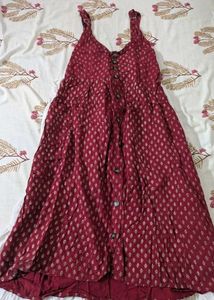 Maroon Sundress