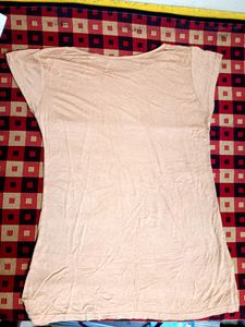 Skin Color/light Brown Vest Camisole Sando For Ladies With Strechy Fabric