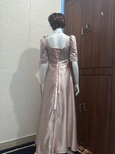 Elegant Satin Midi Dress