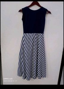 Striped Midi Dress