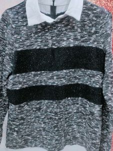 Full Sleeves Black Top