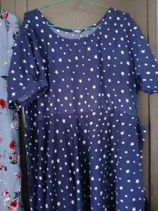 Combo Floral &amp; Polka Star Maxi Dresses