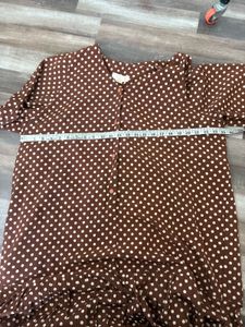 Vintage Polka Dot Midi Dress