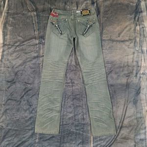 Embellished Y2K Jeans