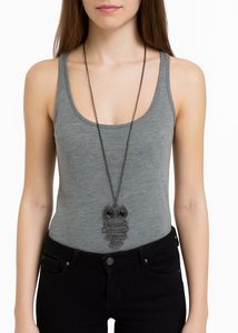Owl Necklace + Free Tree Chain