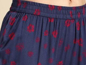 Elegant Blue Printed Kurta Set (item 41)