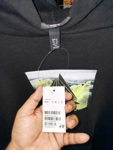 H&amp;M UNISEX BAGGY OVERSIZE PRINTEDHOODIE 🔥🔥