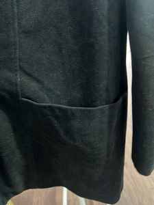 Black Velvet Comfy Blazer