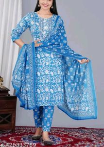 3 Piece Kurta Set 💙