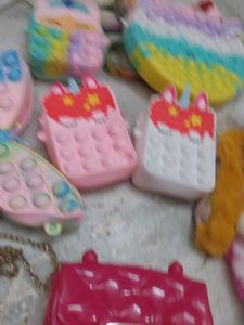 Assorted Pop-it Purses &amp; Accessories