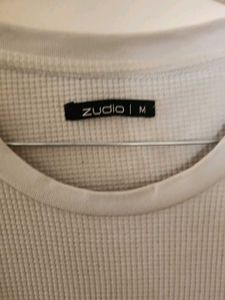 Zudio White T-Shirt
