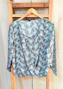 Grey Design Top Size-38