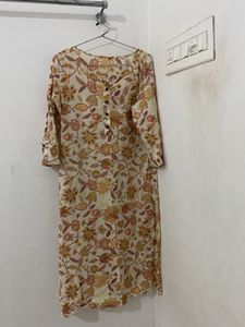 Floral Print Kurta