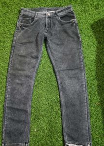 Grey Denim Jeans