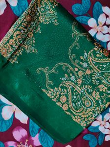 Elegant Green saree