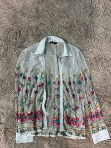 Floral Embroidered Top