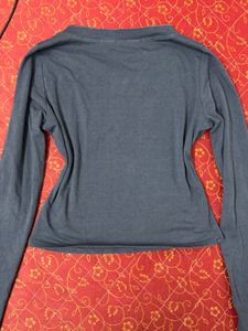 Printed Notch Neck Slim Fit Top from NewMe