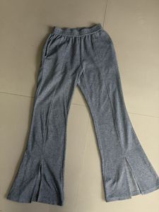 Grey bootcut Trousers