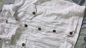 White Denim Jacket