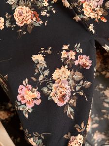 Beautiful Black Floral Co Ord Set
