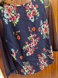 Almost New  2 Time Worn Cute Part Wear Top